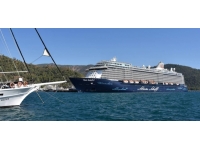 Dev kruvaziyer Marmaris Limanı'na yanaştı