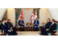 Tatar, TC  eski İçişleri Bakanı Efkan Âlâ ve beraberindeki heyeti kabul etti
