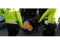 Karaman'da otomobilin çarptığı kız çocuğu yaralandı