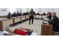 Niğde Belediyesi personeline ilk yardım eğitimi verildi