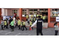 Karabük'te okullarda tatbikat yapıldı