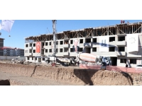 Erzurum'da kentsel dönüşüm kapsamında yapılacak 228 konutun temeli atıldı