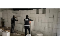 İstanbul'da piyasa değeri 33 milyon olan kaçak tütün ele geçirildi