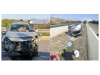 İki farklı yerde kaza: 2 yaralı