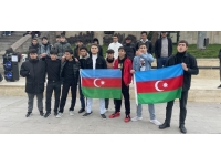 Yozgat'ta Azerbaycanlı öğrenciler Karabağ Zaferini kutladı