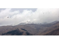 Adıyaman'ın yüksek kesimlerine kar yağdı