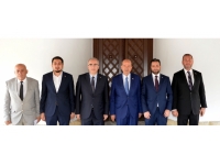 Cumhurbaşkanı Tatar, Saadet Partisi heyetini kabul etti