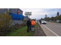 Köpeklerden kaçarken araba çarpan temizlik işçisi öldü