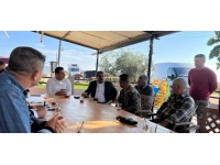 Tarım Bakanı Oğuz Maraş bölgesinde seracılarla görüştü