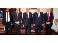 Tatar:Müzakereler ancak, Kıbrıslı Türklerin egemen eşitliği ve eşit statüsünün kabulüyle başlayabilir. Şu anda ortak bir zemin yok