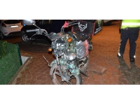 Bilecik'te otomobille motosikletin çarpıştığı kazada 1 kişi yaralandı