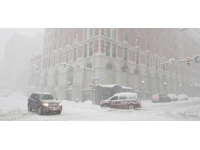 New York kar fırtınasının etkisi altında