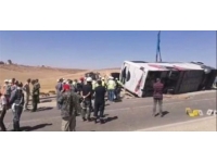 Fas'ta otobüs devrildi: 11 kişi hayatını kaybetti