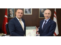 TC Ulaştırma ve Altyapı Bakanlığı Bakan Yardımcısı Dursun’u kabul eden Şan: Biz birlikte çok daha güçlüyüz