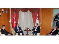 Başbakan Üstel, Türkiye Cumhuriyeti Dışişleri Bakan Yardımcısı Serim’i kabul etti