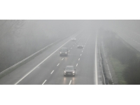 Anadolu Otoyolu'nda sis nedeniyle görüş mesafesi düştü
