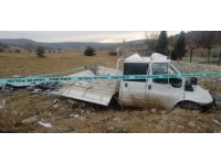 Bilecik'te yoldan çıkan kamyonet kaza yaptı: 1 ölü, 1 yaralı