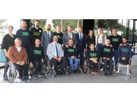 Şan, Engelliler Spor Federasyonu Vakıflar Tekerlekli Sandalye Basketbol Takımı sporcuları onuruna yemek verdi