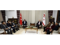 Meclis Başkanı Töre, Toplumsal Yardımlaşma ve Dayanışma Derneği’ni kabul etti