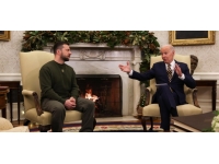 Ukrayna Devlet Başkanı Zelenskiy Beyaz Saray'da