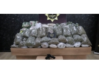 Niğde'de 122,5 kilogram esrar ele geçirildi