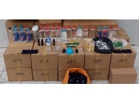 Samsun'da sahte içki operasyonu: 2 gözaltı