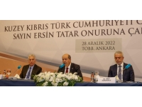 Cumhurbaşkanı Tatar Ankara’da… Tatar TOBB’da çalışma yemeğine katıldı