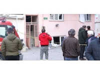 Bursa'da patlama sonrası yangın çıkan evdeki bir kişi yaralandı