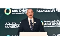 İlham Aliyev: Azerbaycan'ın şimdiki hedefi yenilenebilir enerji