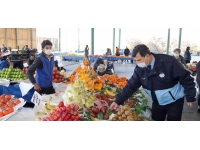 Ravza kapalı pazar alanı yenileniyor