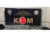 Hatay'da otomobilde 4 bin 800 paket kaçak sigara ele geçirildi