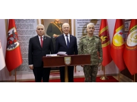 Töre, Tümgeneral Tevfik Algan’ı ziyaret etti