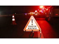 Alkollü sürücü, bariyere çarptı!