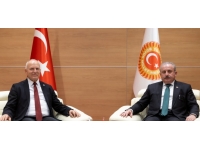 TBMM Başkanı Şentop, Cezayir’de Cumhuriyet Meclisi Başkanı Töre ile bir araya geldi : ‘Bu toplantılar Kıbrıs davasını anlatma imkanı vermesi bakımından önemli’