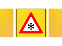 Kaplıca- Tatlısu ile Pamuklu-Çayırova Anayolları ve Mehmetçik köyü yolunda kayganlık ve buzlanma meydana geldi