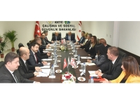 TC-KKTC Çalışma ve Sosyal Güvenlik Ortak Daimi Komisyonu toplandı