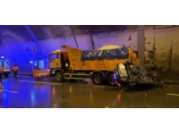 Bolu Dağı Tüneli'nde zincirleme kaza: 1 ölü, 3 yaralı