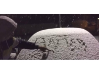 Gaziantep'te kar ve yağmur sevinci