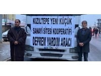 Mardinli esnaflar deprem bölgesine tırla yardım gönderdi