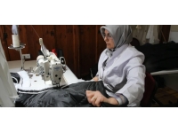 Tokat'ta üretilen uyku tulumları deprem bölgelerine gönderiliyor