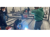 Aksaraylı sanayi ustaları depremzedeler için konteyner üretiyor