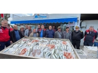 Bodrum'da mezatla satılan balıklardan elde edilen gelir depremzedelere bağışlandı
