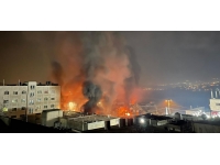 İsrail güçleri ve Yahudi yerleşimciler Nablus'ta Filistinlilere saldırdı