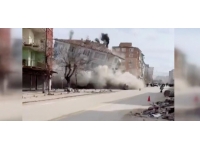 Malatya'daki deprem anı kamerada