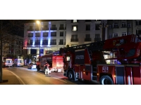 Beyoğlu'nda otelde çıkan yangın söndürüldü