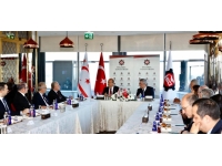 Cumhurbaşkanı Tatar, İstanbul Sanayi Odası yetkilileriyle bir araya geldi