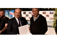 Türkiye’deki depremde arama kurtarma çalışmalarına katılanlara teşekkür ve takdir belgeleri verildi