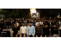 Mescid-i Aksa’da ilk teravih namazı kılındı