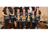 Cumhurbaşkanı Tatar  KKTC Çocuk ve Genç Fitness Milli Takımı’nı kabul etti