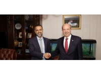 Cumhurbaşkanı Tatar, İngiliz Yüksek Komiseri Siddiq’i kabul etti